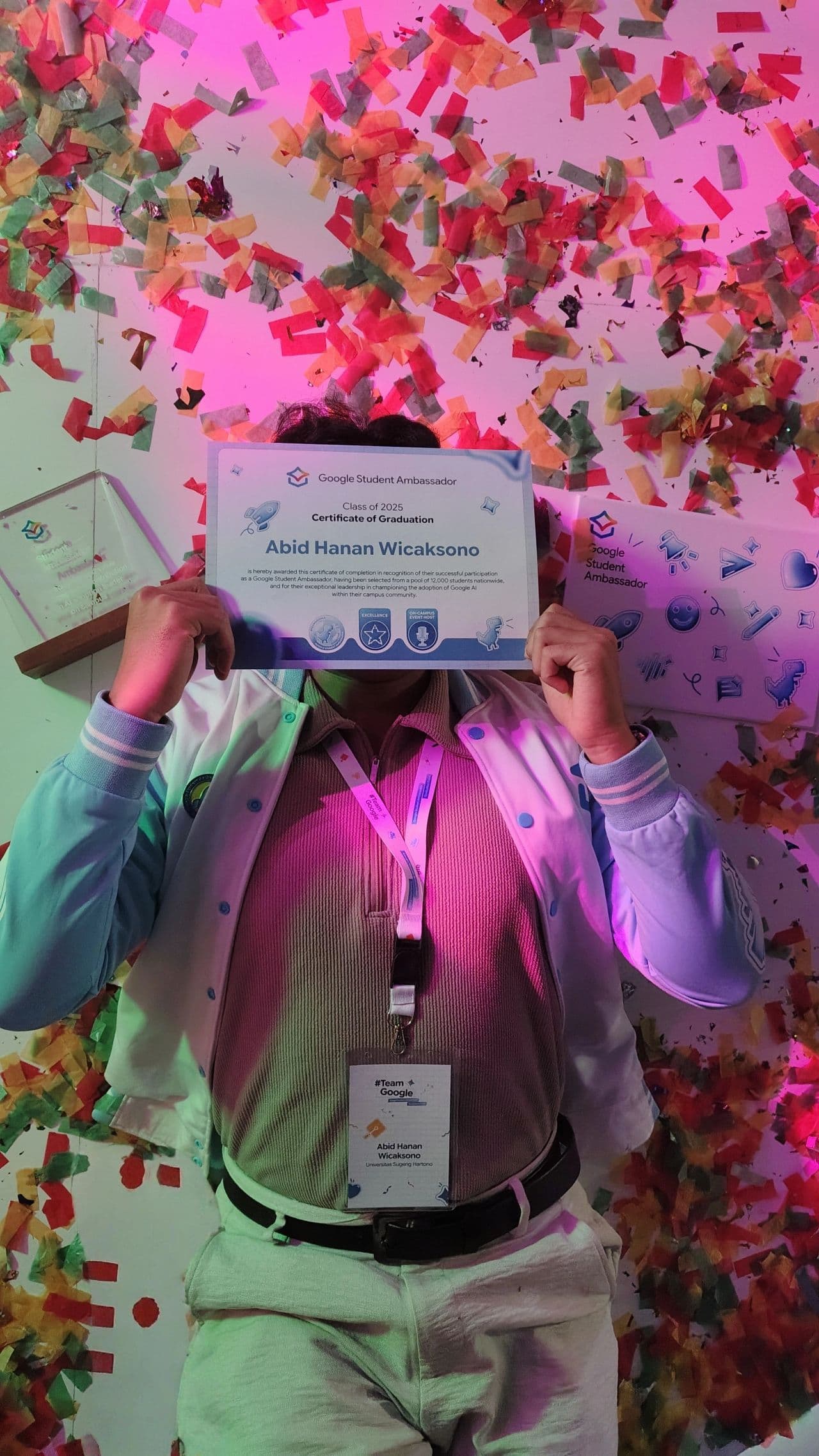 Google Student Ambassador Graduation